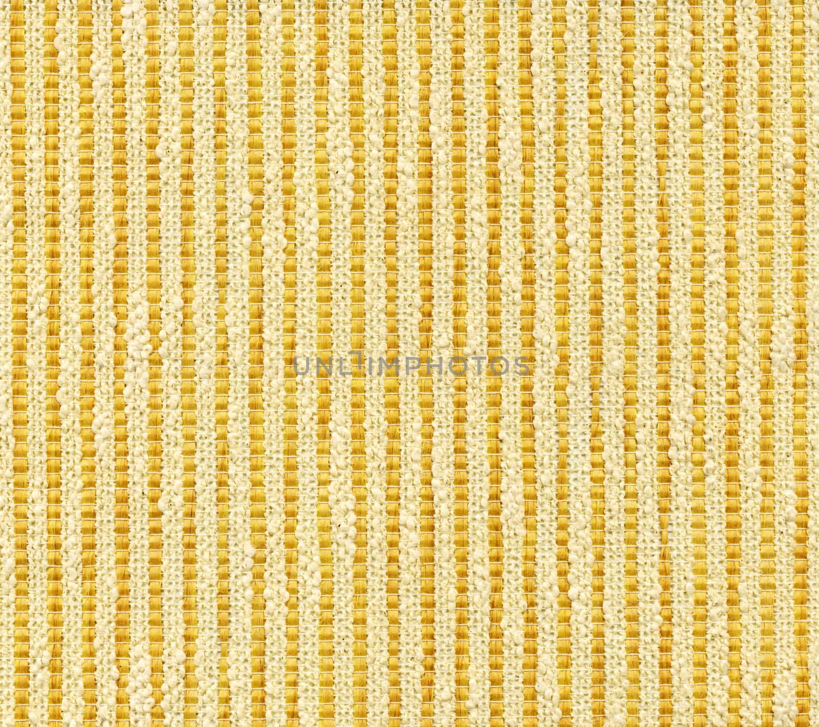 Yellow textile flax fabric wickerwork texture background by aptyp_kok
