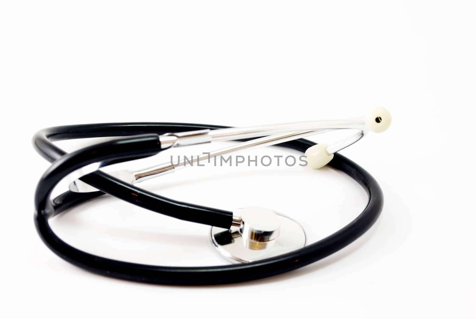 therapeutic stethoscope  on a white background