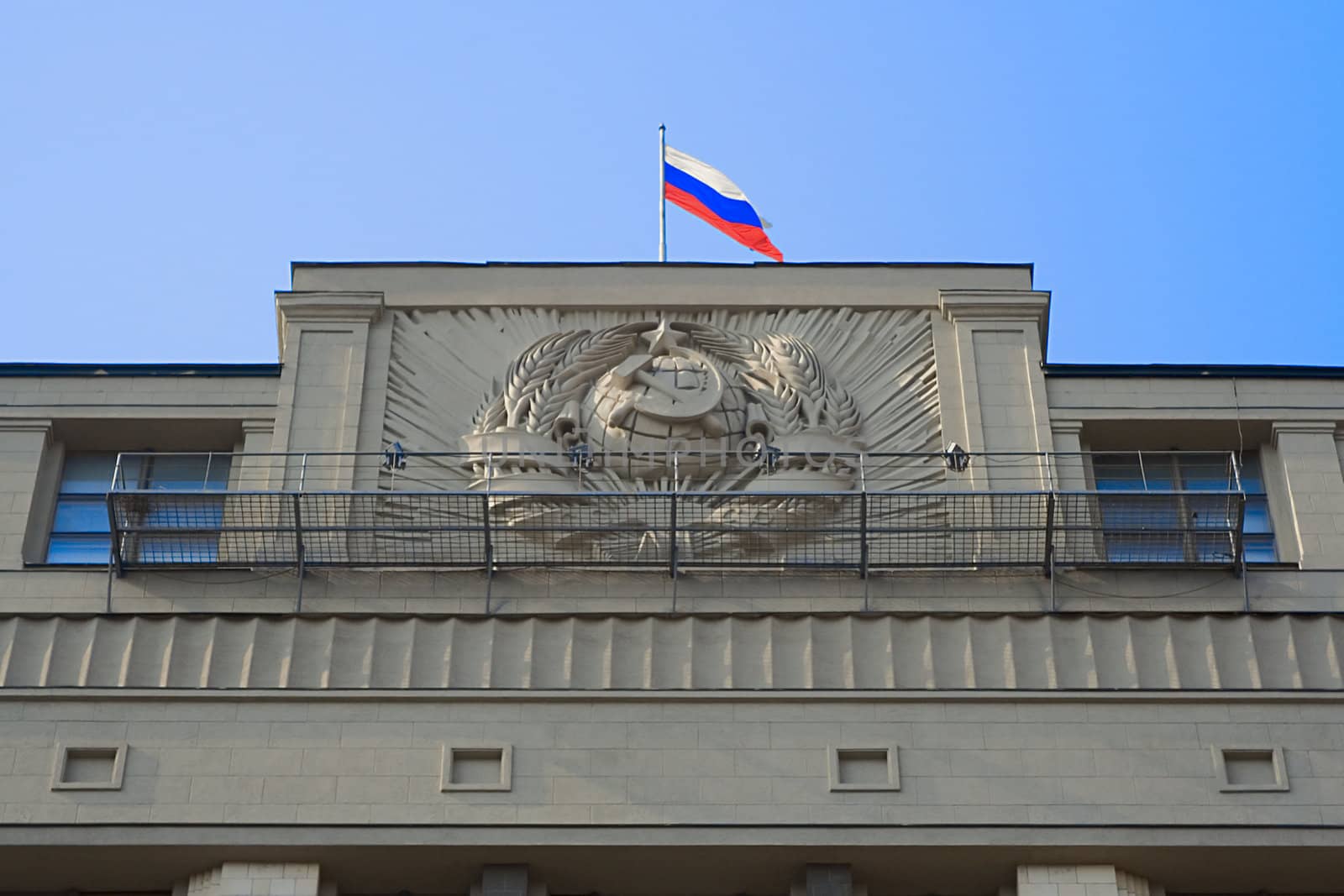 Top of the State Duma building by tsvgloom