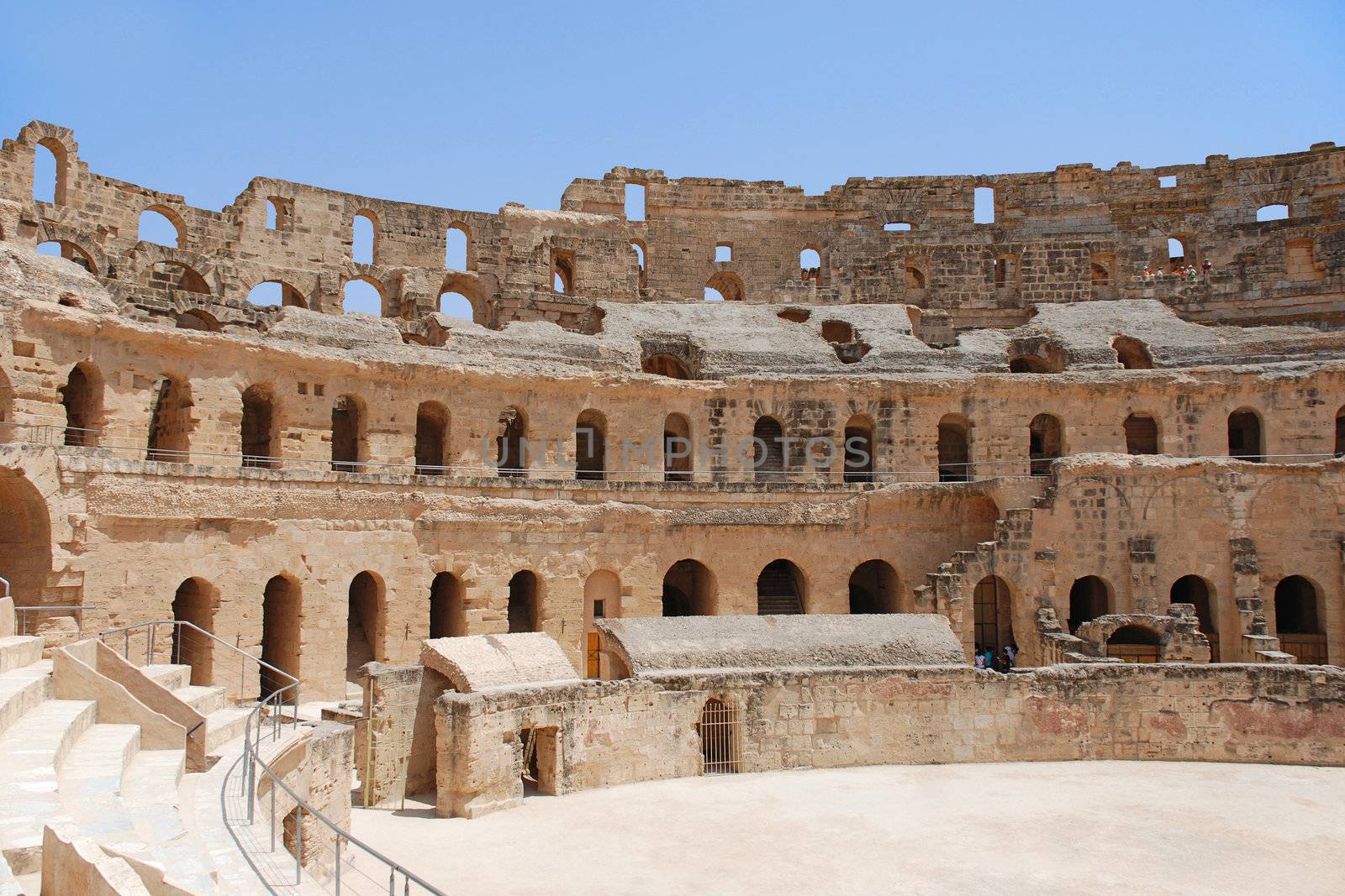 Roman Amphitheatre in Tunisia by y_serge