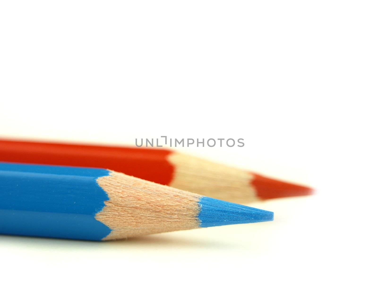 crayon and pencil by luckyhumek