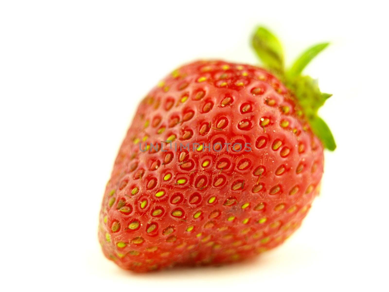 strawberry very close by luckyhumek