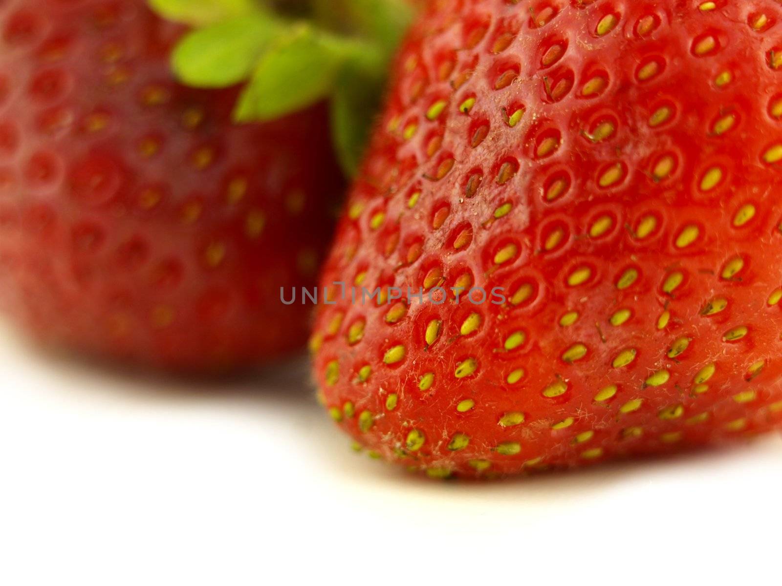 strawberry very close by luckyhumek