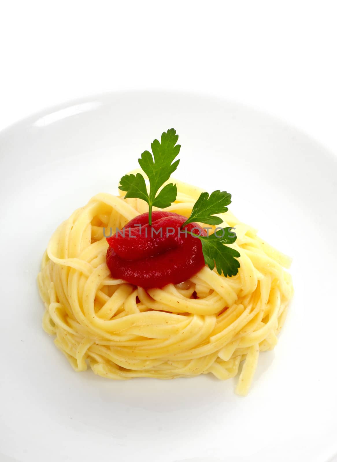 pasta with sauce by rudchenko