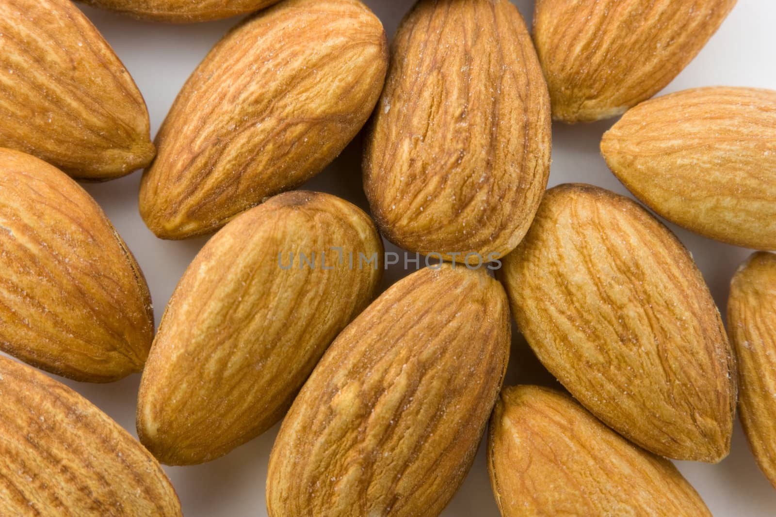 almonds background by vtorous