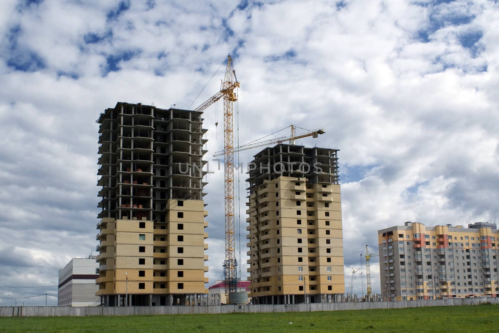 Construction of new residential buildings