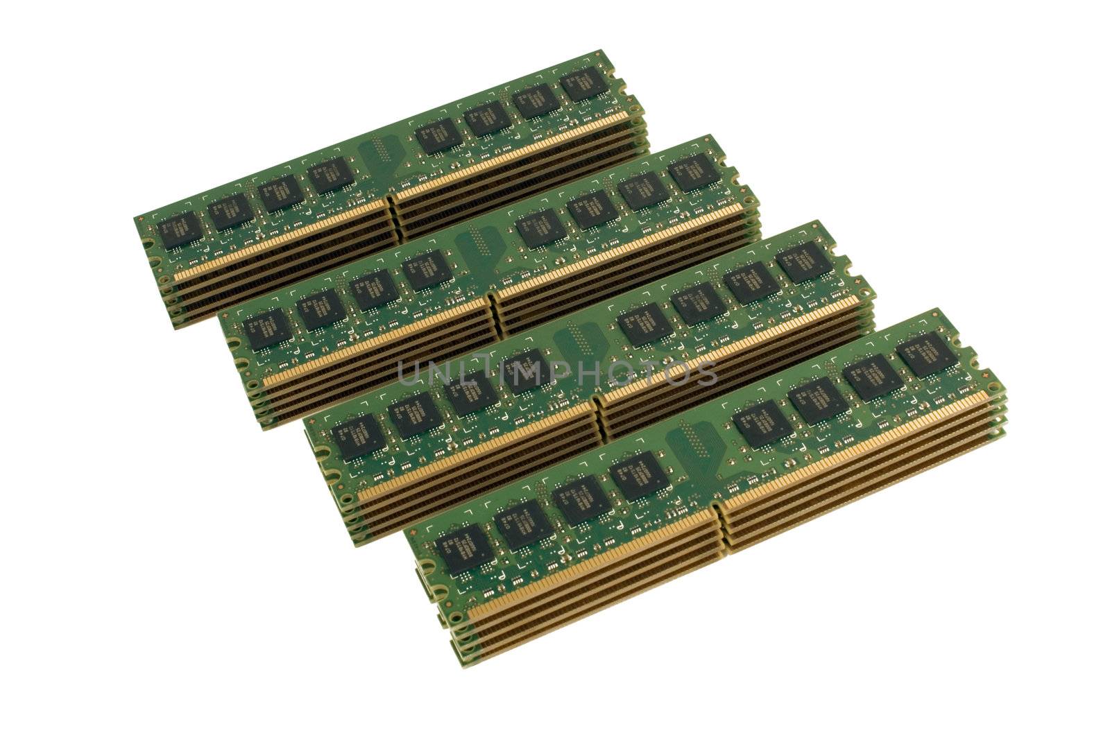 4 column of computer memory modules 2 by timbrk