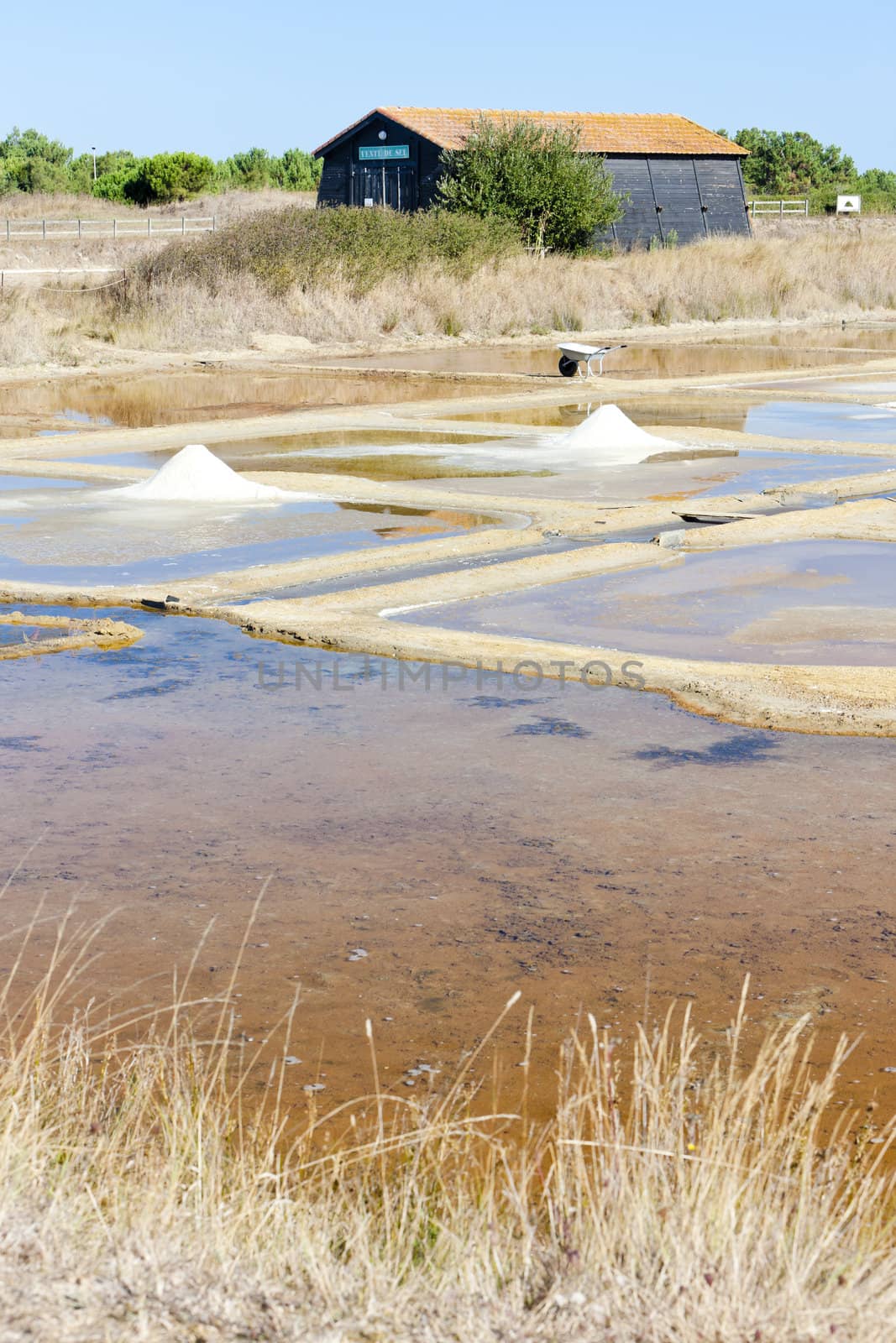 saline, Port des Salines, Oleron Island, Poitou-Charentes, France