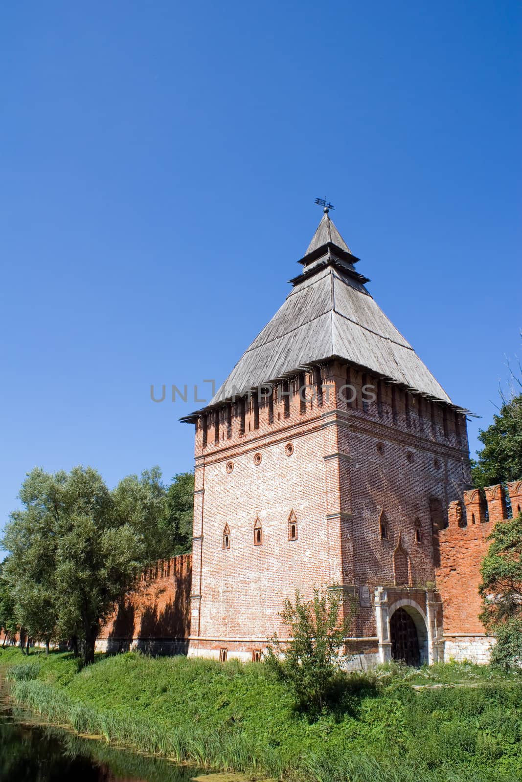 Kremlin tower in Smolensk, Russia