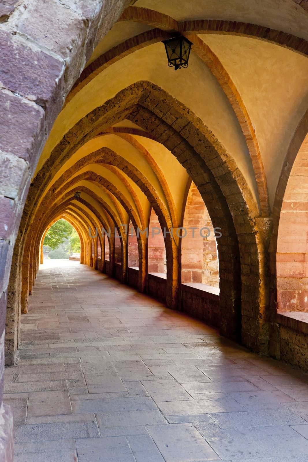 interior of Nuestra Senora de Valvanera Monastery, La Rioja, Spa by phbcz