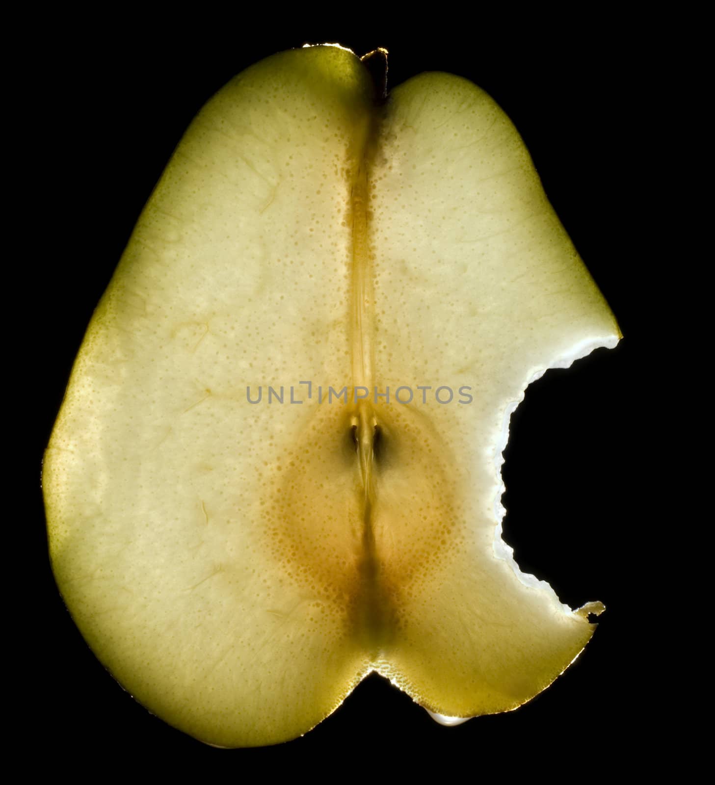 luminous pear by kzen
