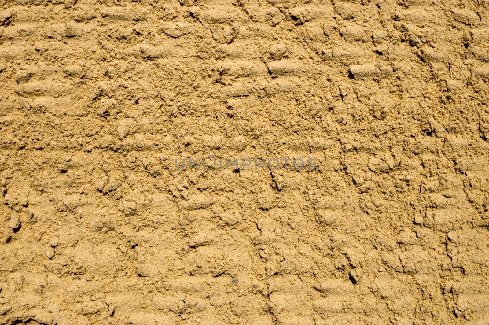 Texture of yellow loose sand