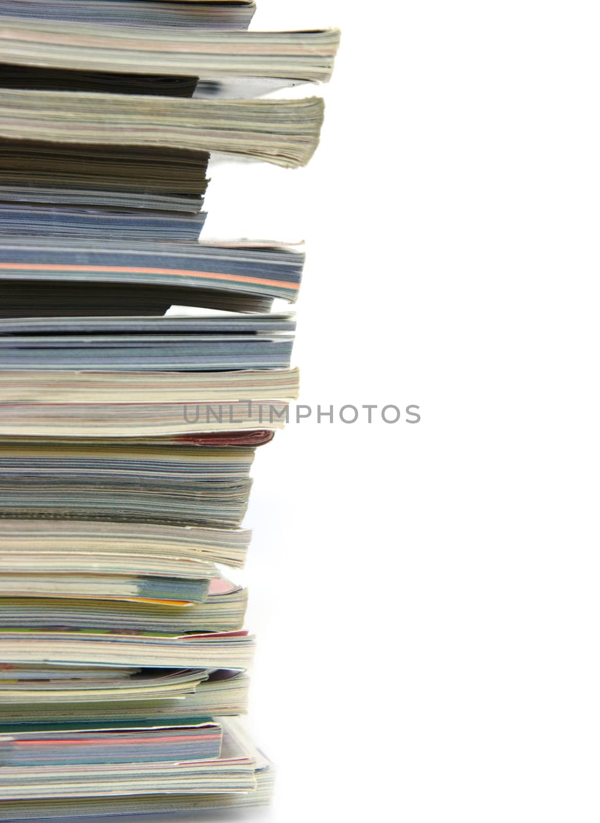 Stack of magazines by vtorous