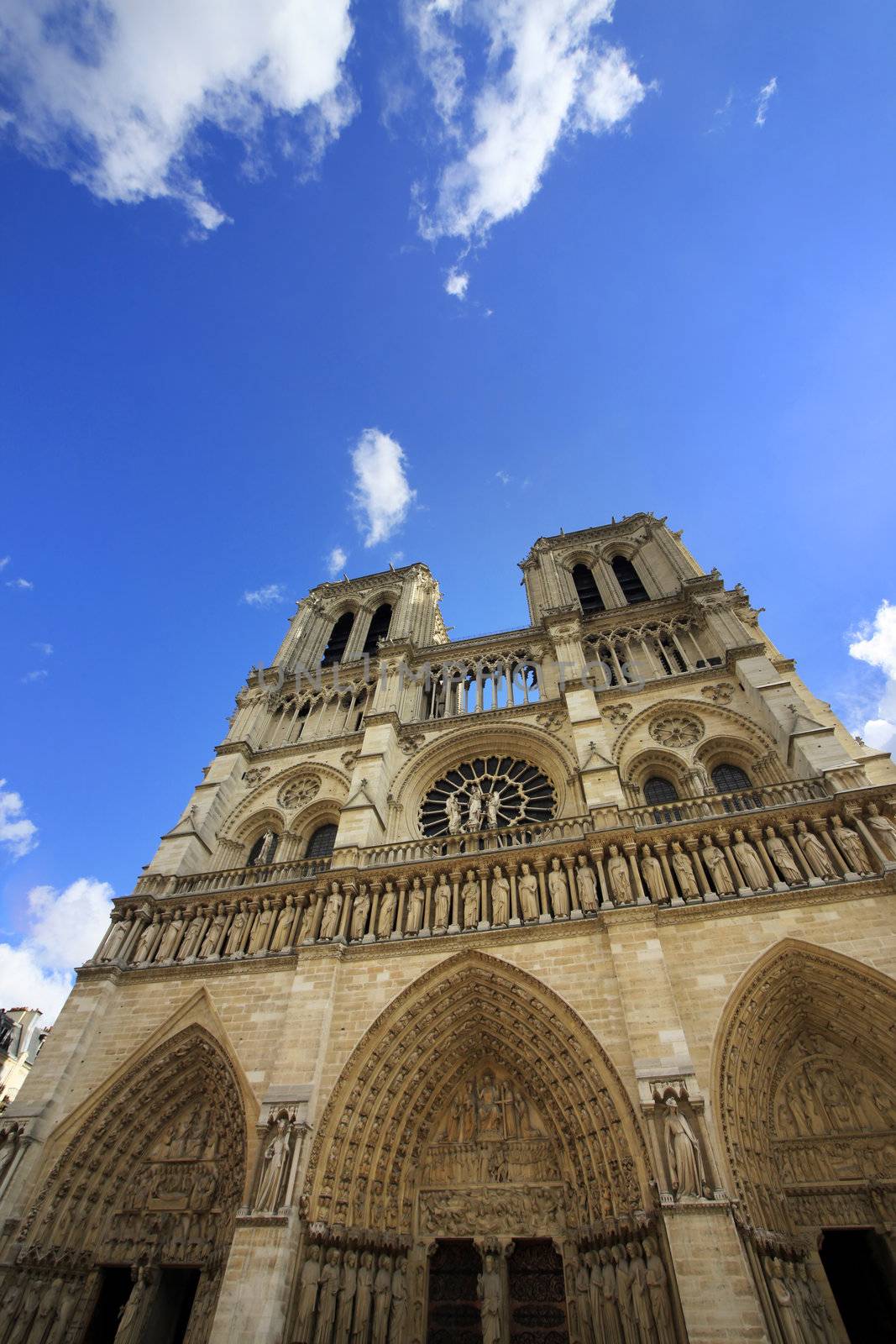 Cathedrale Notre Dame de Paris. France