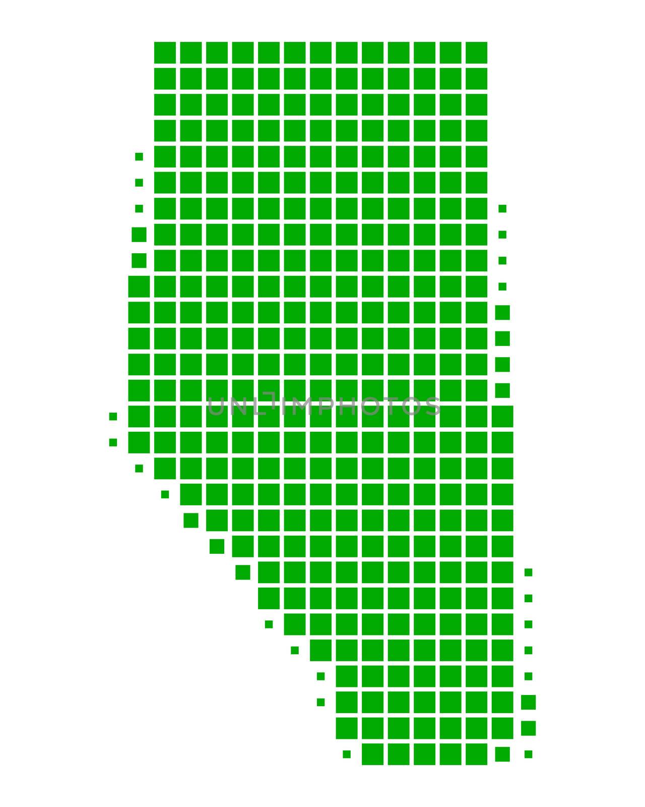 Map of Alberta by rbiedermann