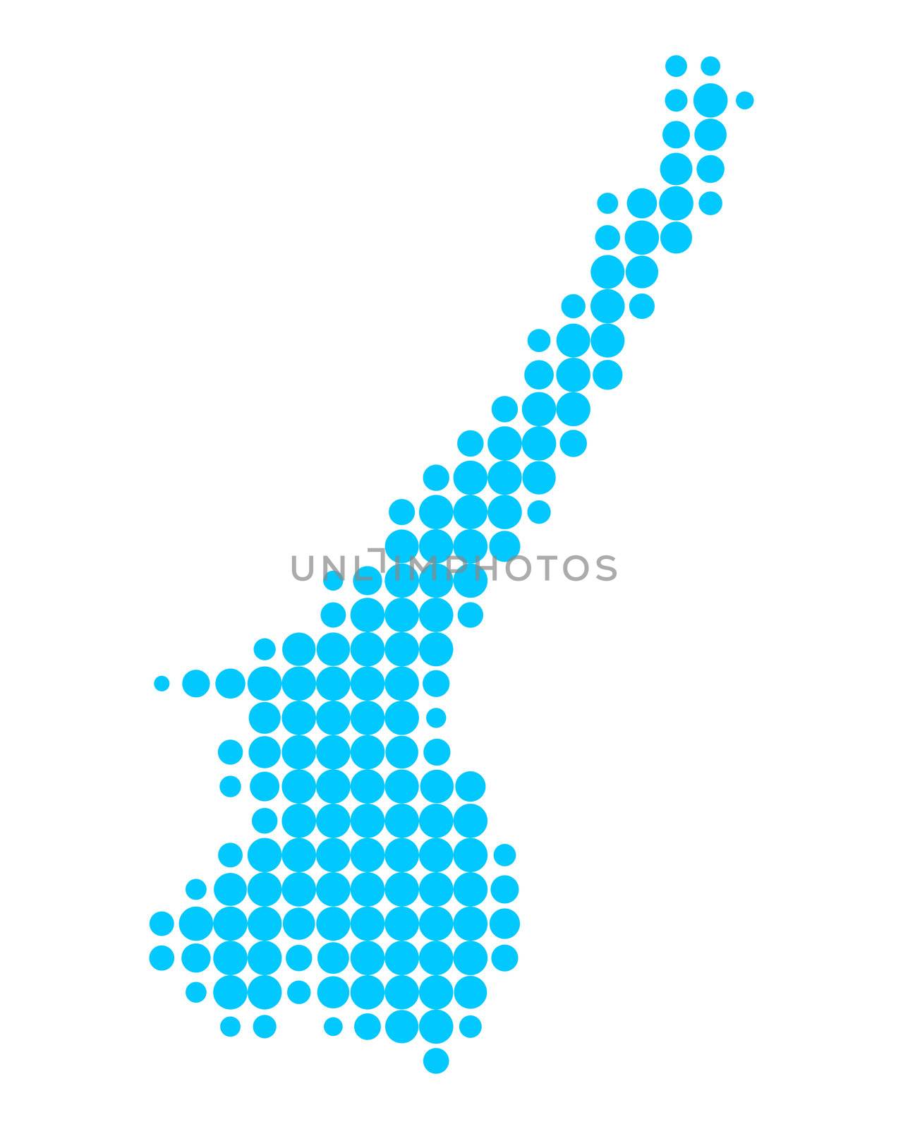 Map of Lake Garda