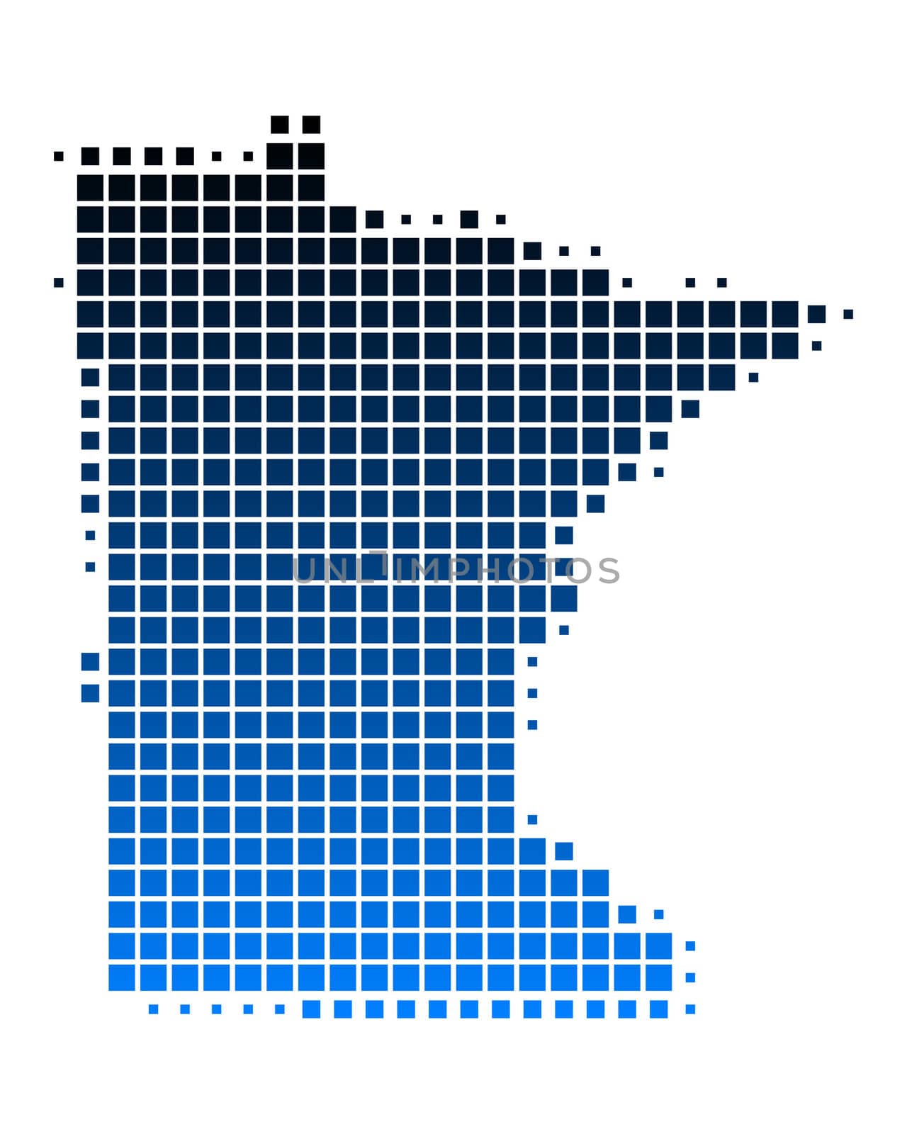 Map of Minnesota by rbiedermann