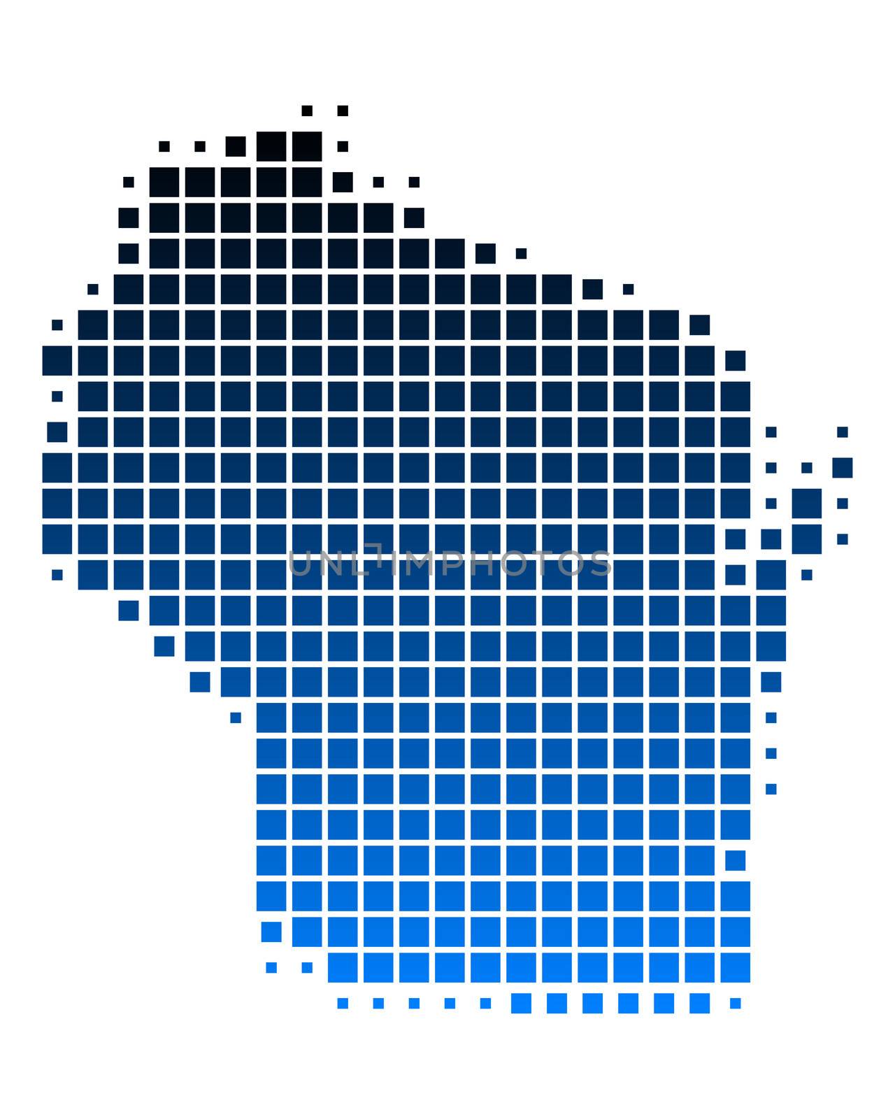 Map of Wisconsin by rbiedermann