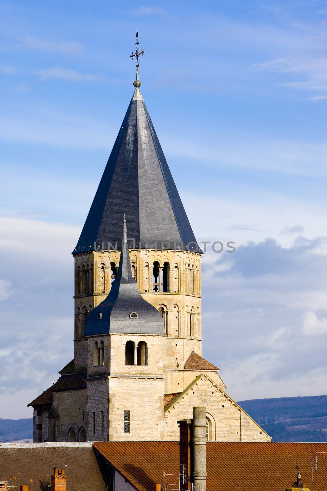 Abbey of Cluny, Burgundy, France by phbcz
