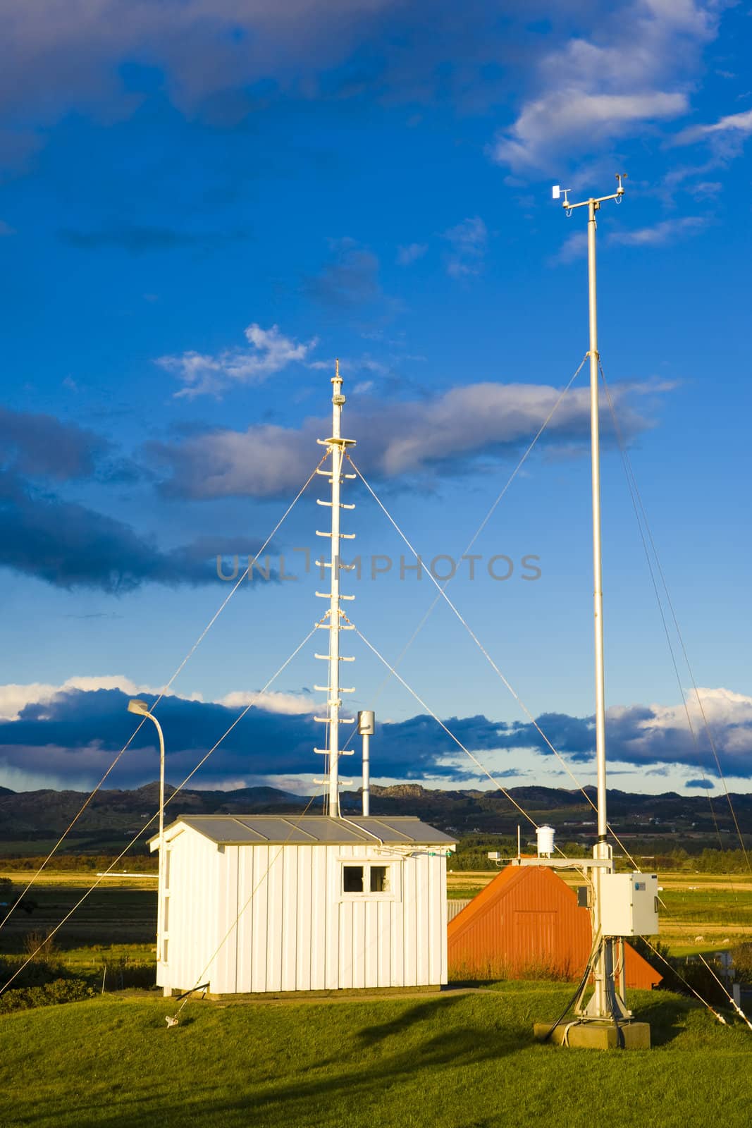 meteorologic station, Lista, Norway