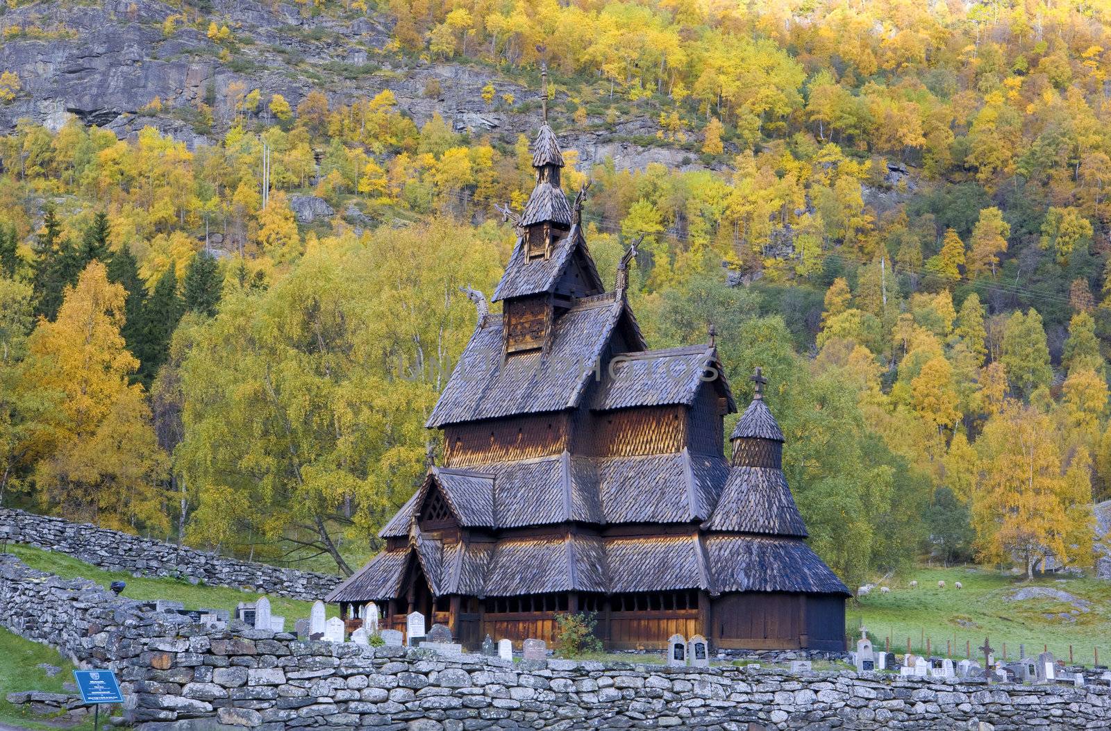 Borgund Stavkirke, Norway by phbcz