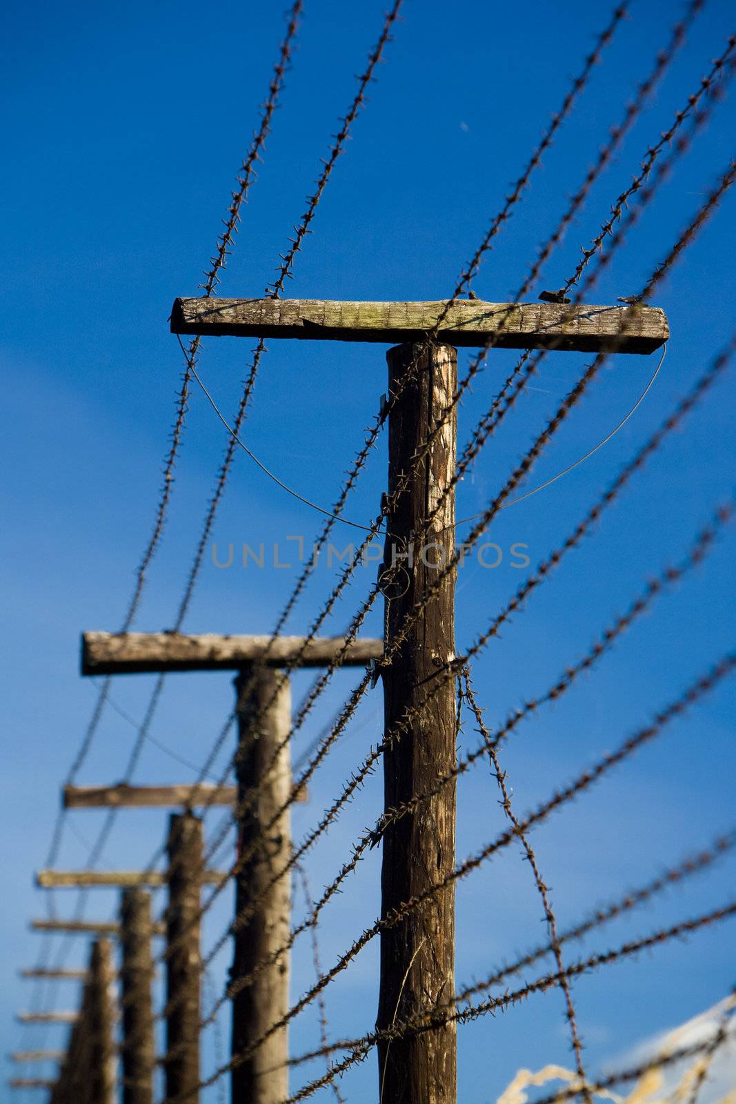 remains of iron curtain, Cizov, Czech Republic