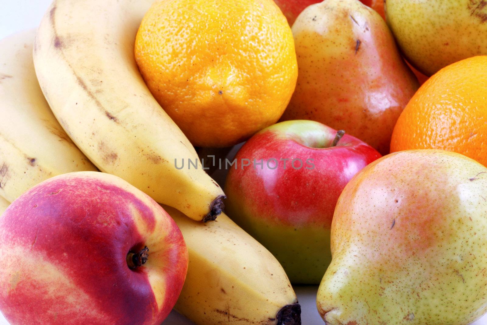 Colorful fresh group of fruits