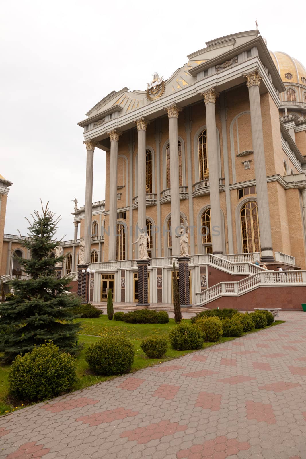 The Basilica of Our Lady of Licheń is a Roman Catholic church located in the village of Licheń Stary near Konin in the Greater Poland Voivodeship in Poland.