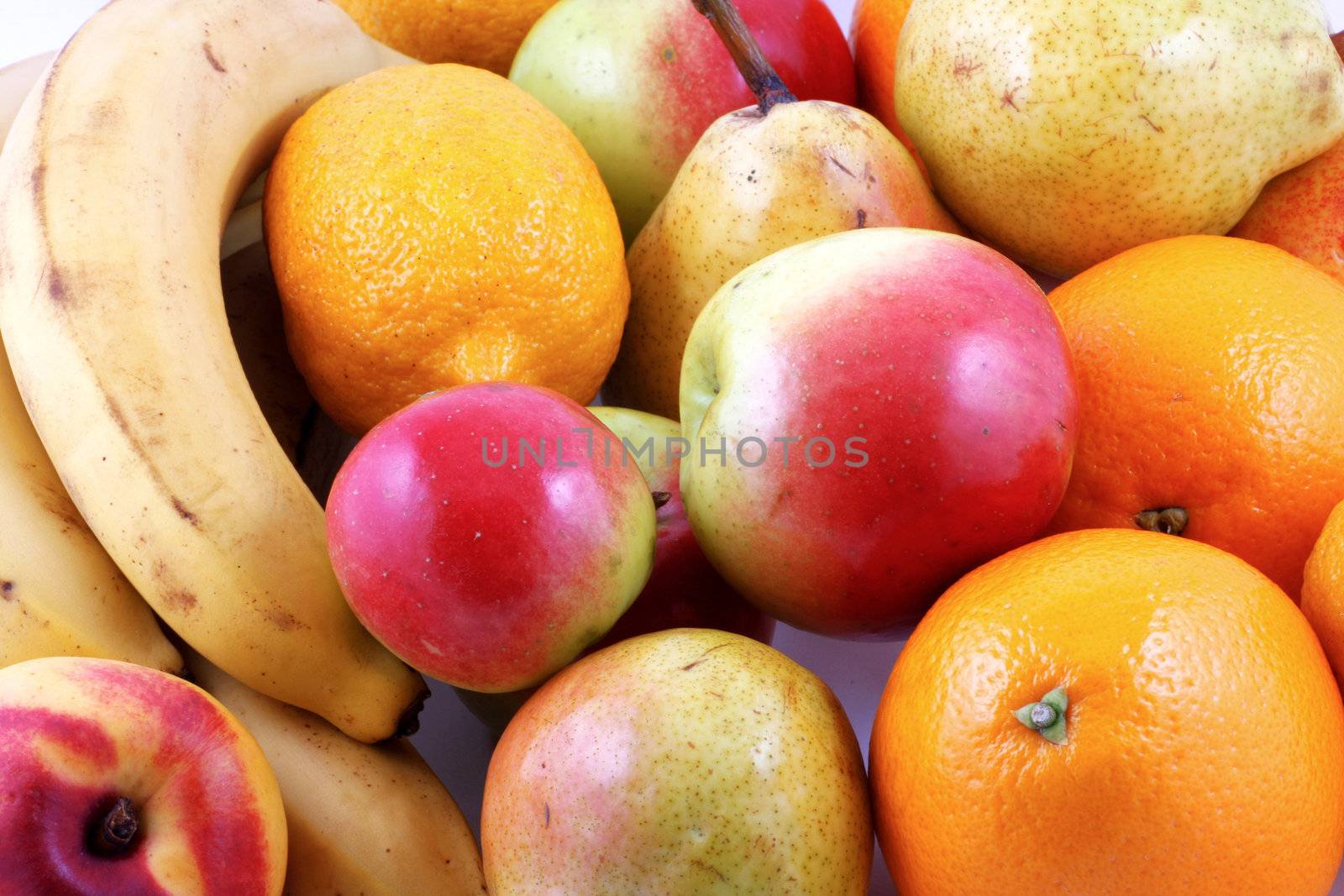 Colorful fresh group of fruits