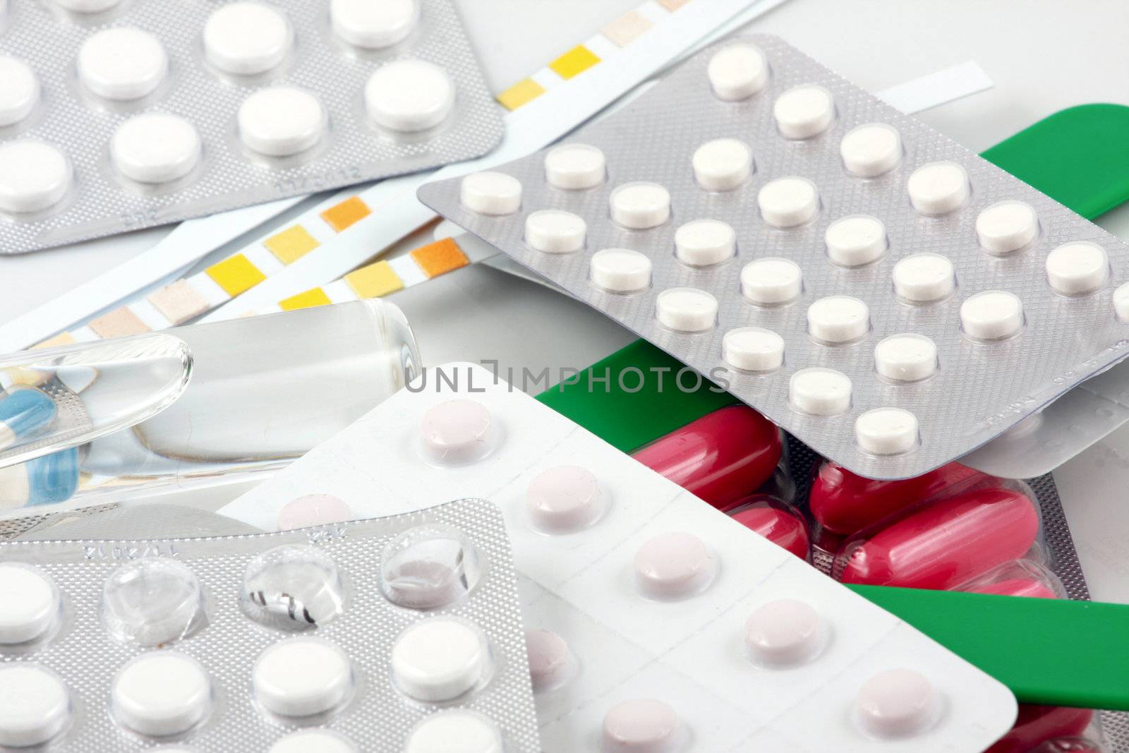 Packs of pills