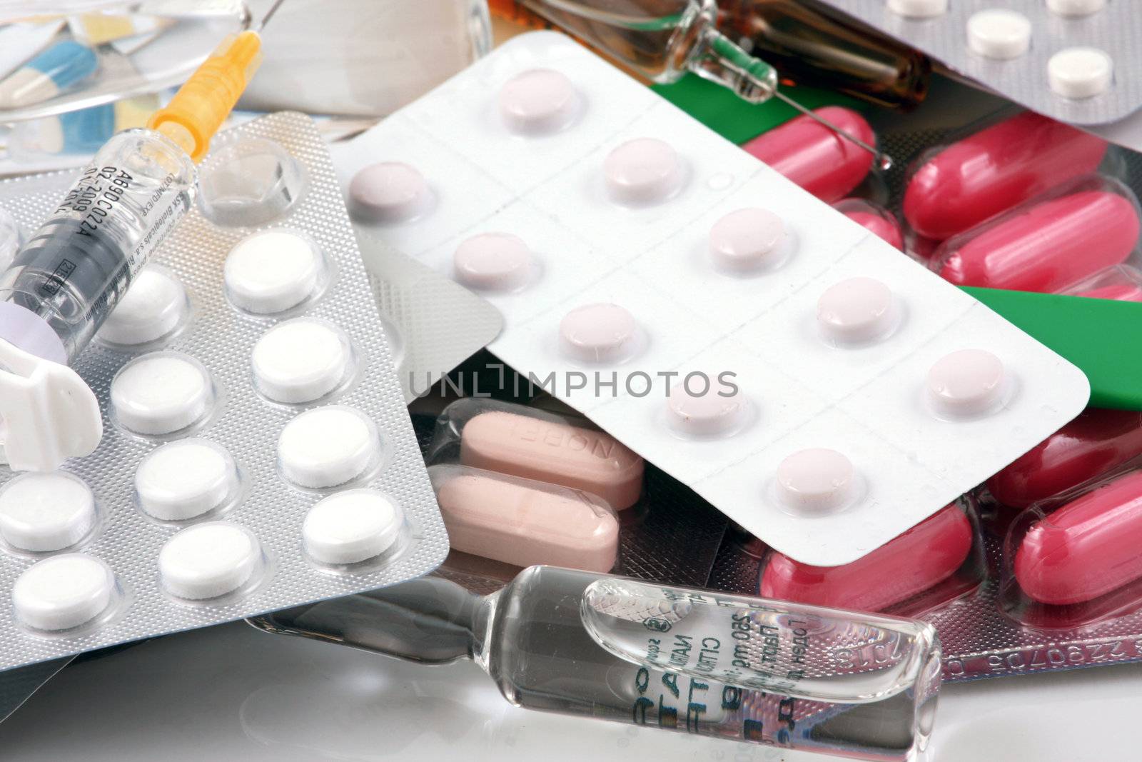 Packs of pills