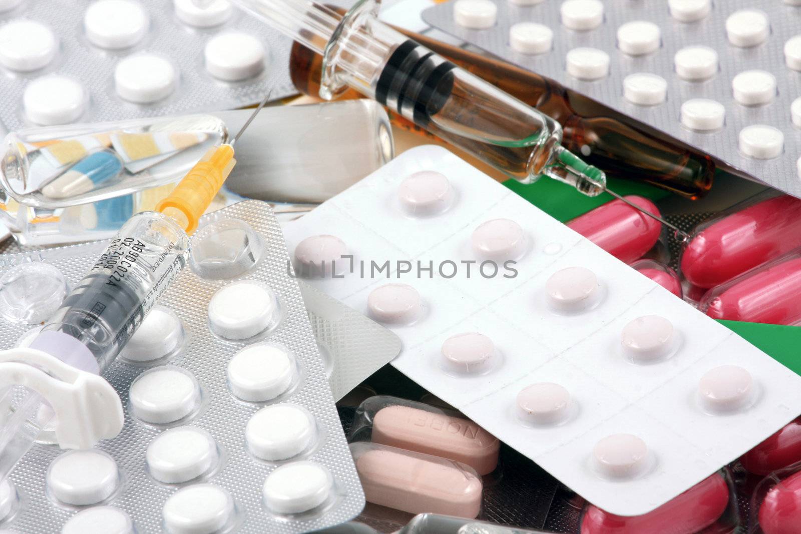 Packs of pills