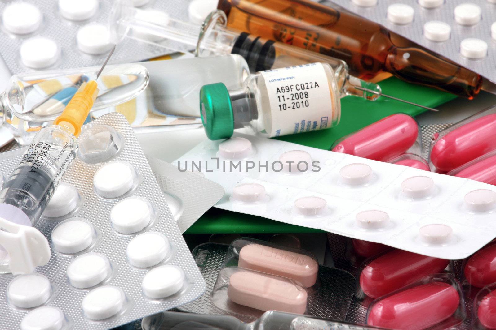 Packs of pills