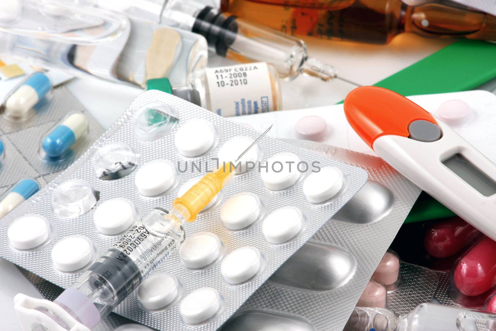 Packs of pills