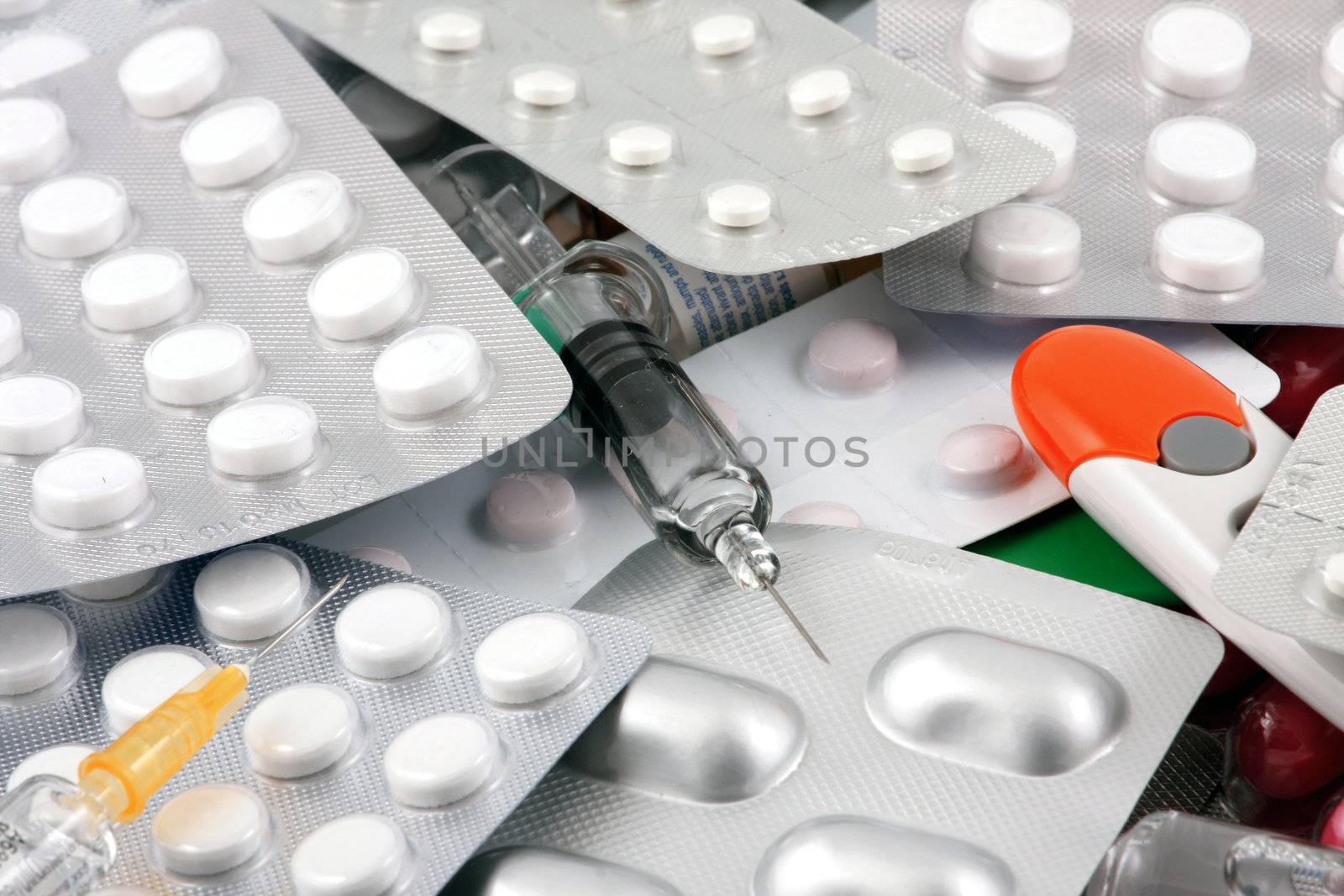 Packs of pills