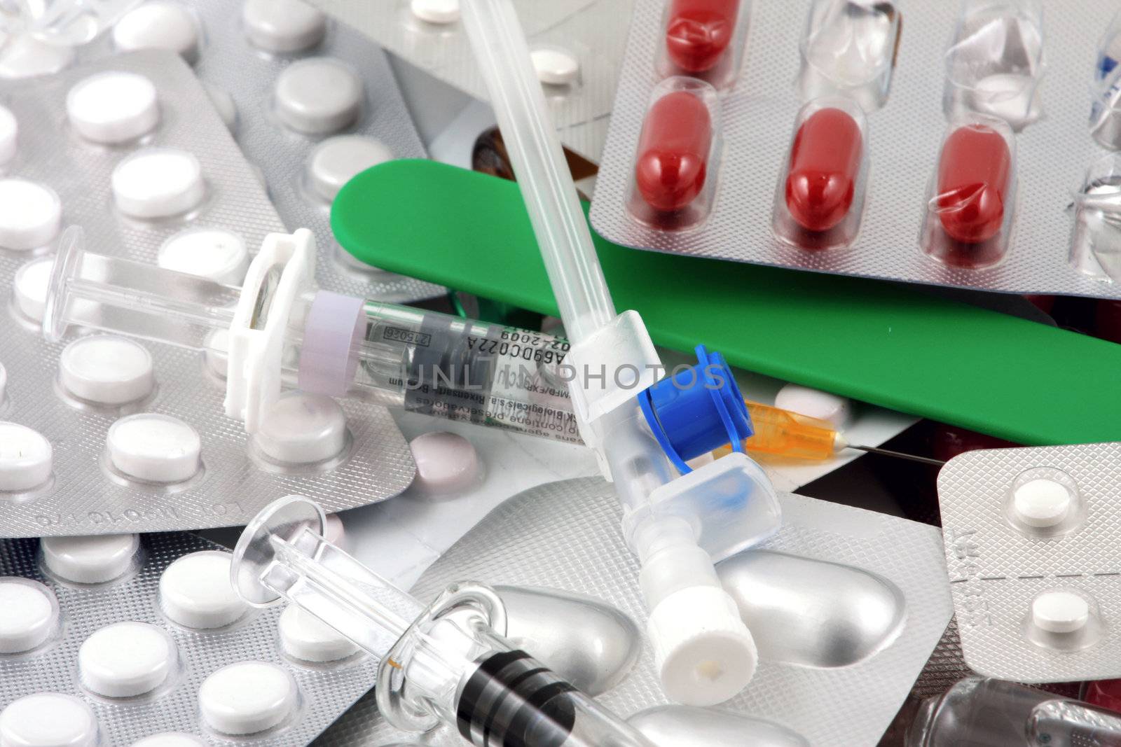 Packs of pills