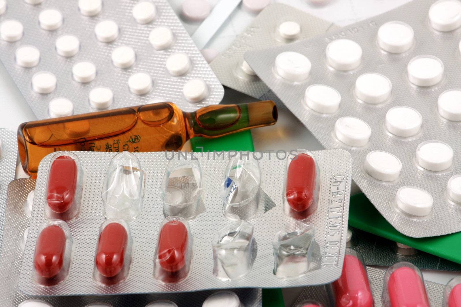 Packs of pills