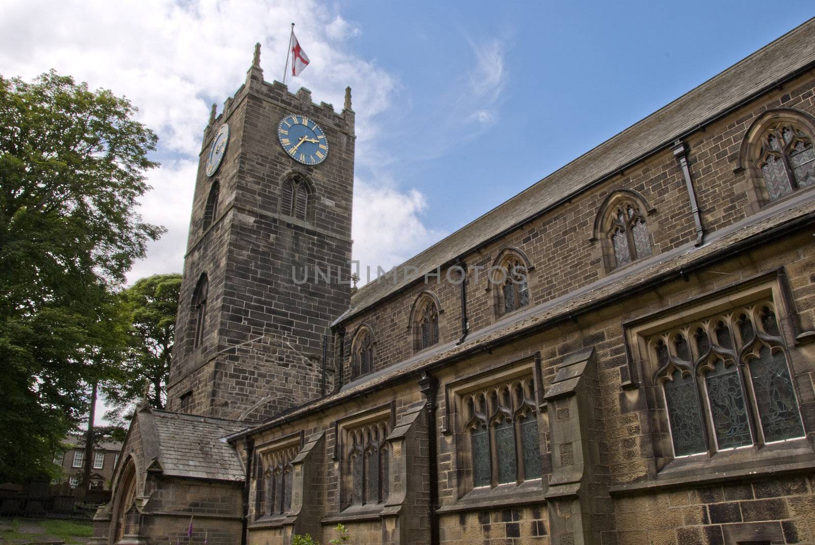 Side View of Haworth Church by d40xboy