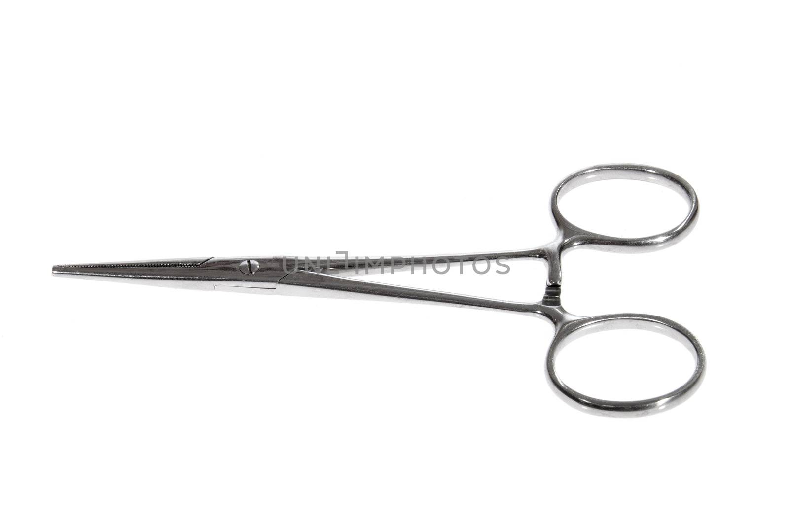 surgical tool, photo on the white background