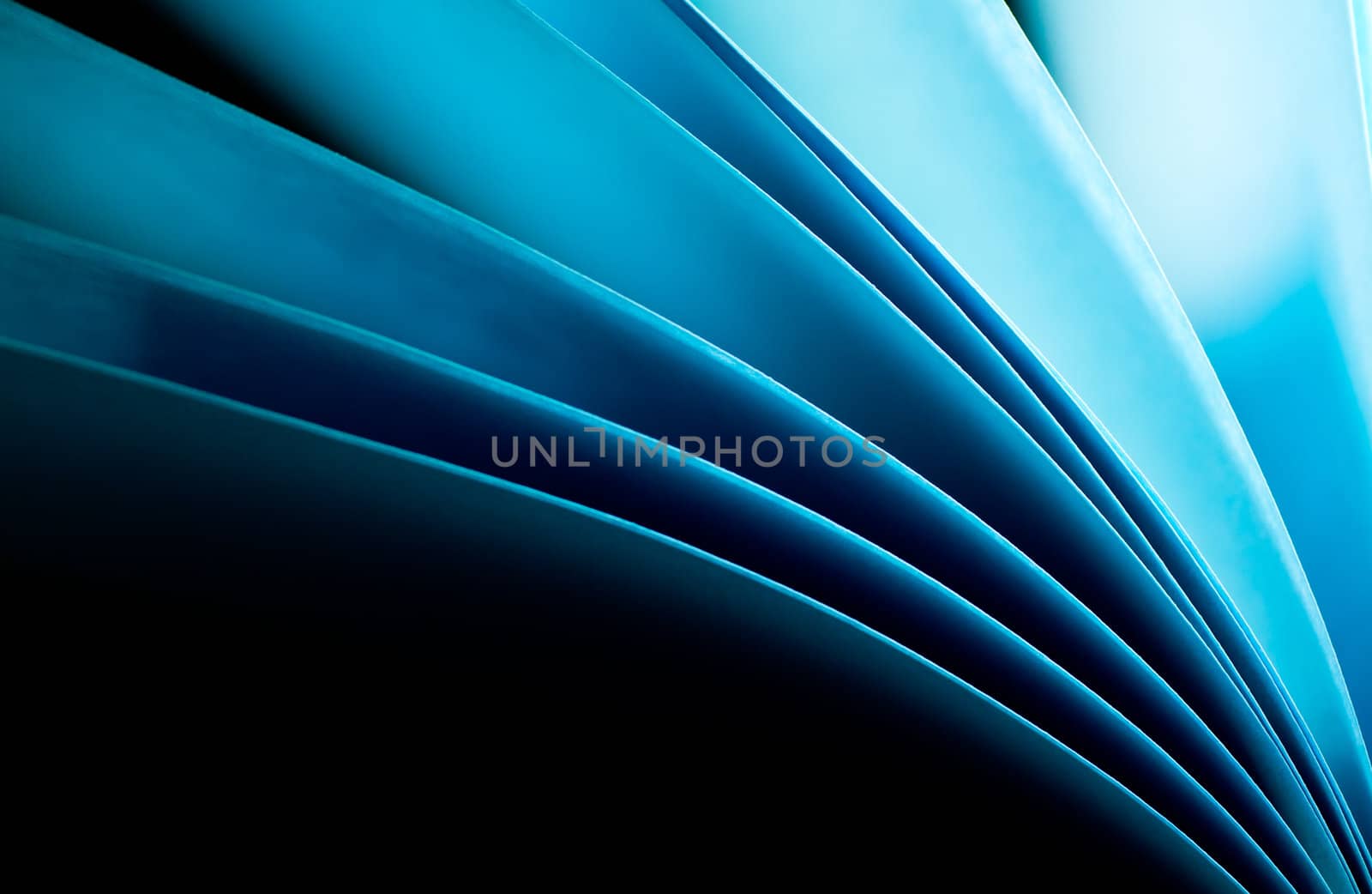 Blue Notepad Paper Abstract Background by azamshah72
