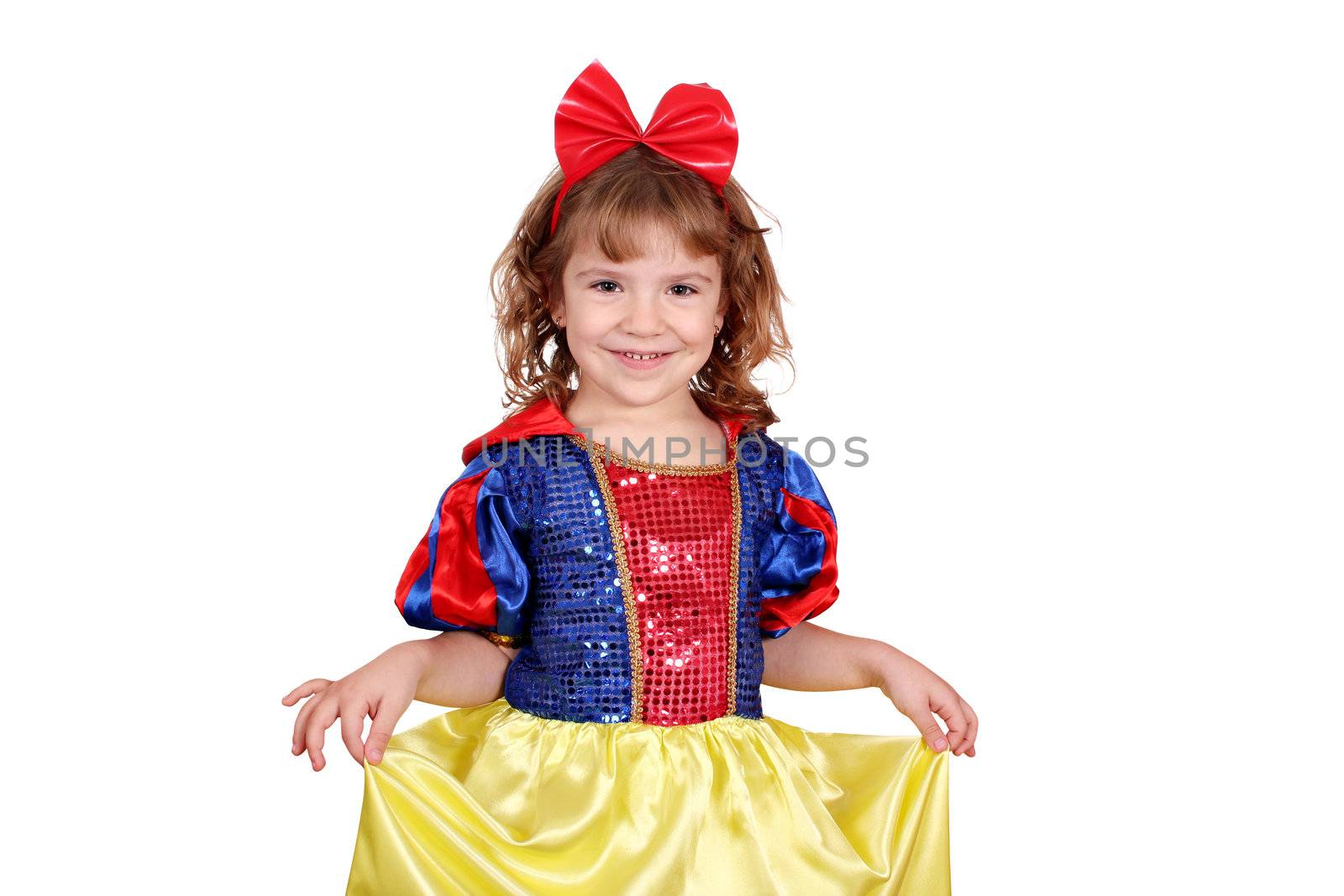 beauty little girl snow white by goce