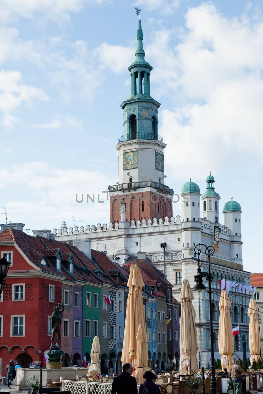 The central square of the city established in 1253 is the third biggest in Poland