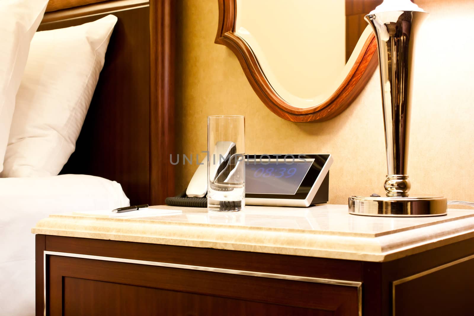 New York, interior of a luxury Hotel