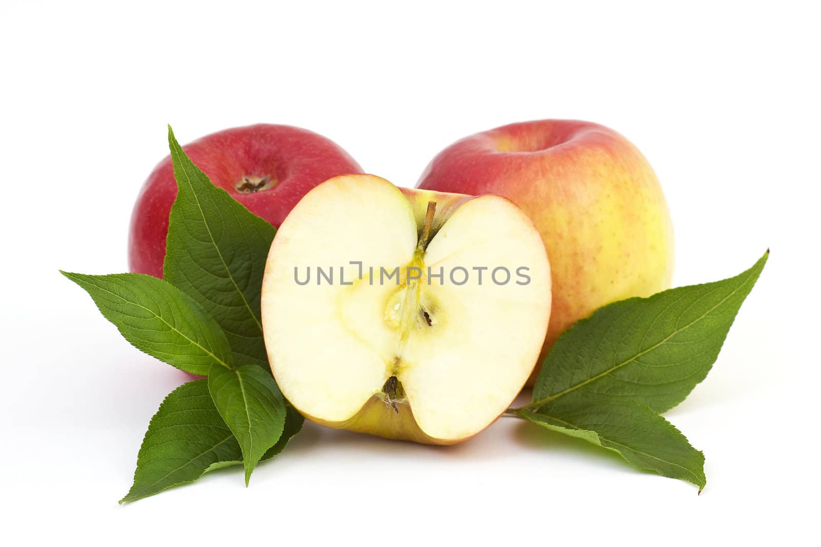 red apples