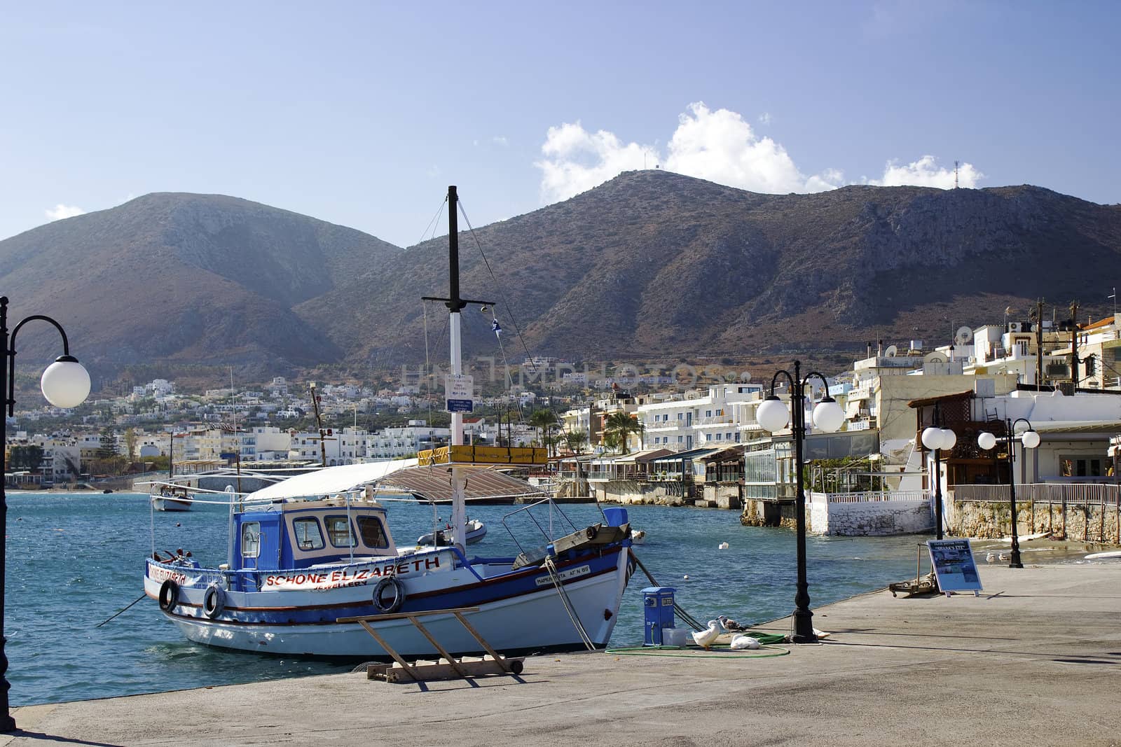 view picture of Hersonissos, Crete Island, Greece 