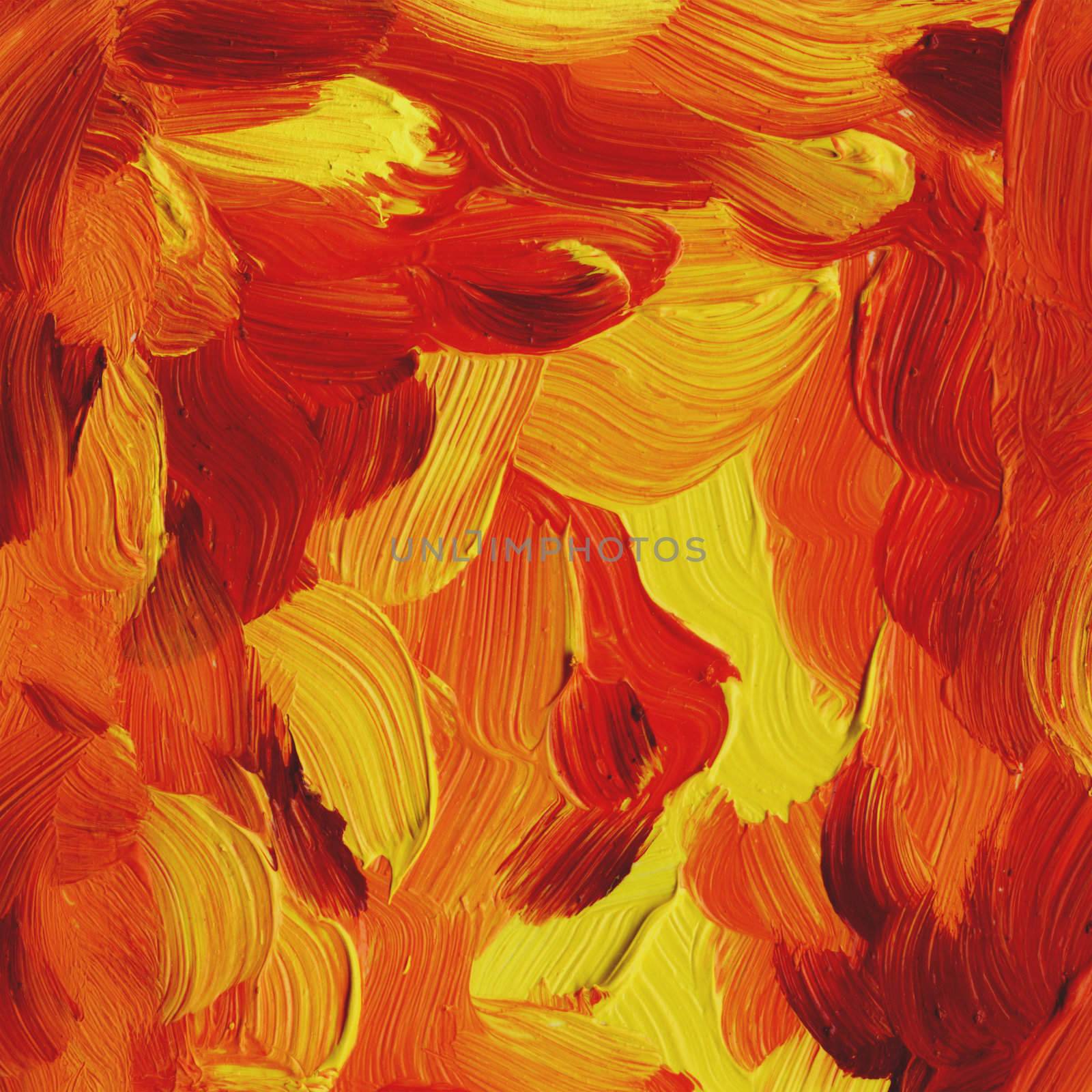 Picture, oil paints: abstract background, hand paintings