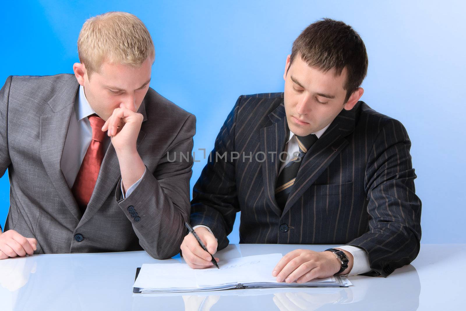 Two business men by mozgova