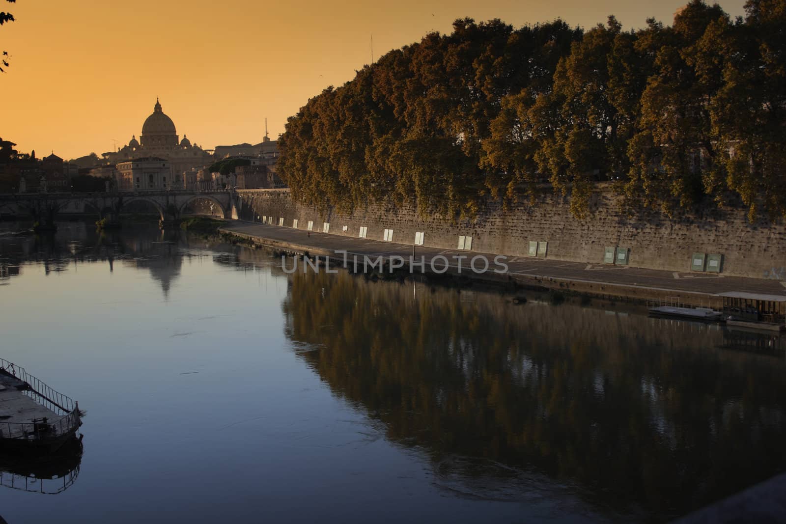 Rome, architecture, St. Peter's Basilica, Catholicism, Christian, Christianity, church, dome, Italy, Landescape, sunset, river , Pope, prayer, priest, tourism, Vatican,