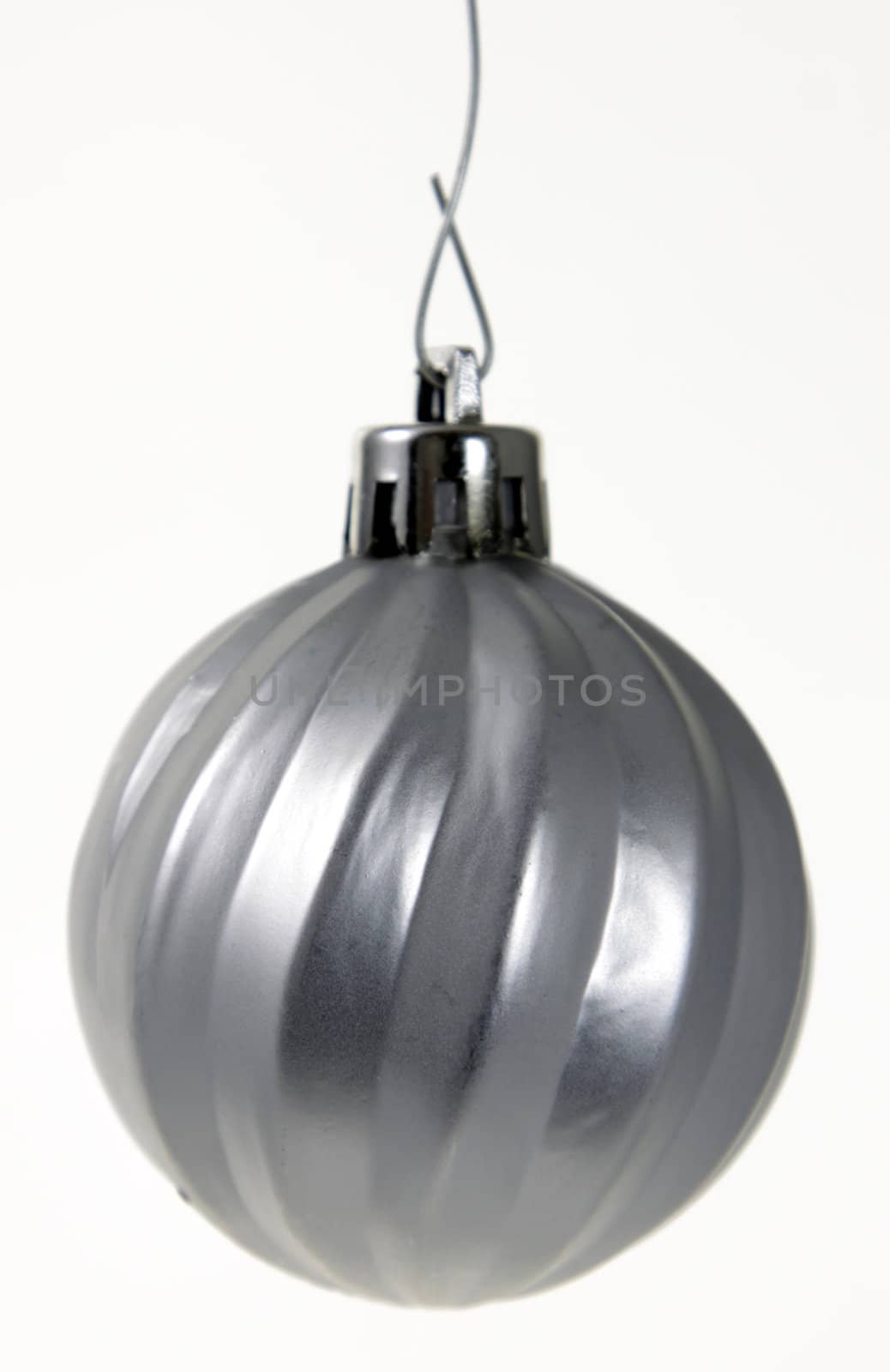 Hanging Silver Christmas Ornament
 by ca2hill