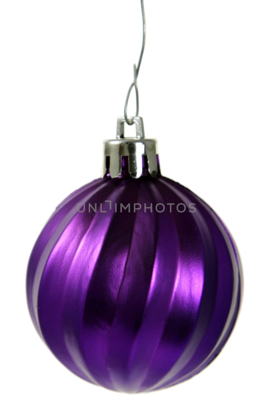 Hanging Purple Christmas Ornament
 by ca2hill